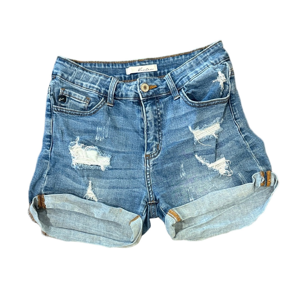 KanCan Estilo cuffed Jean shorts, size 27 🔵
